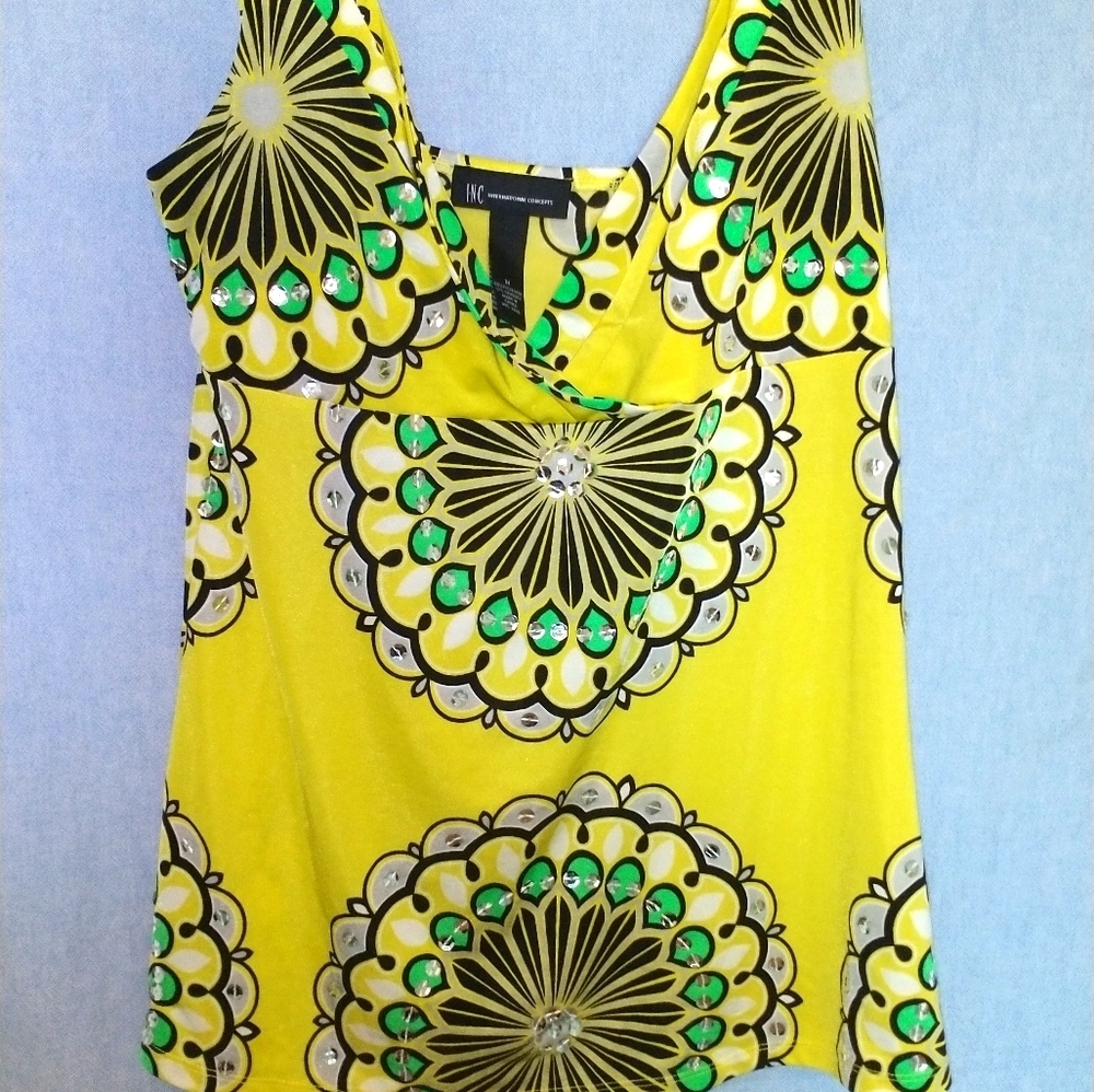 Women's sleeveless dressy tank top